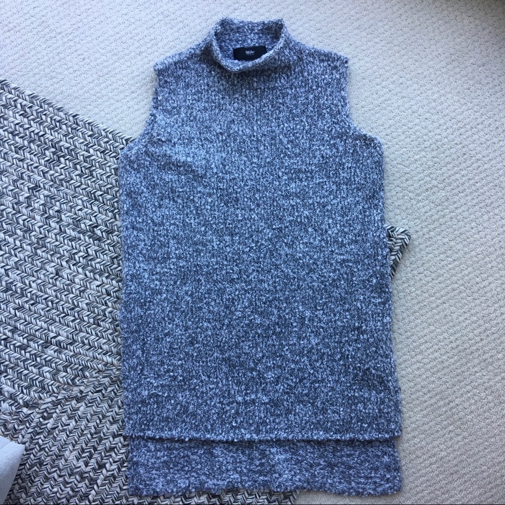 Mossimo - Knit Sleeveless Turtleneck Tunic